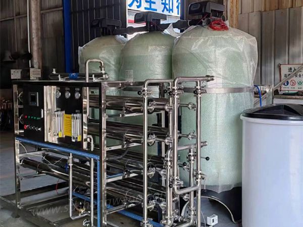 2噸全不銹鋼反滲透設備